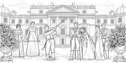 Alternative view 4 of Bridgerton: The Official Coloring Book