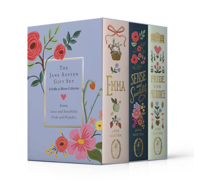 The Jane Austen Gift Set A Puffin in Bloom Collection by Jane Austen, Hardcover Barnes & Noble®