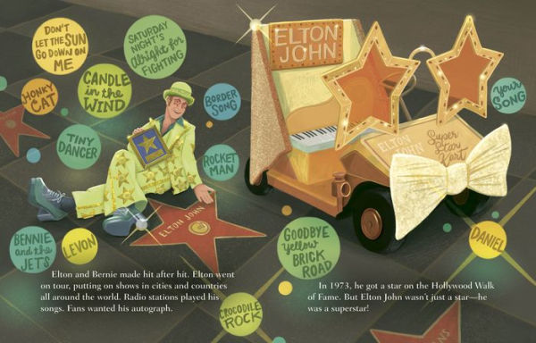Elton John: A Little Golden Book Biography