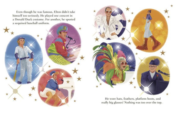 Elton John: A Little Golden Book Biography