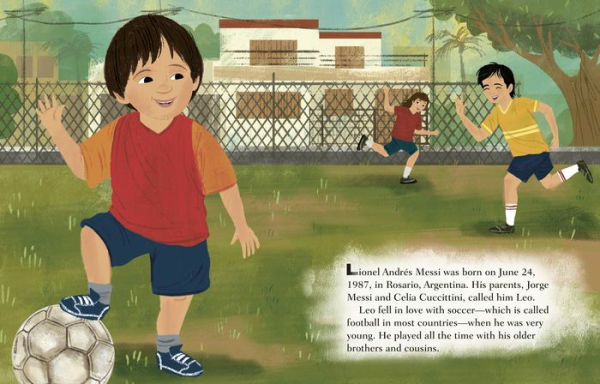 Lionel Messi A Little Golden Book Biography