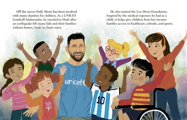 Lionel Messi A Little Golden Book Biography