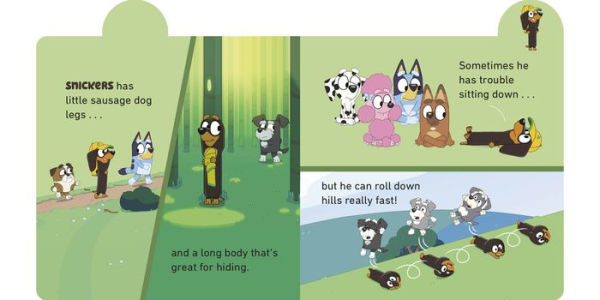 Meet Bluey's Friends: A Tabbed Board Book