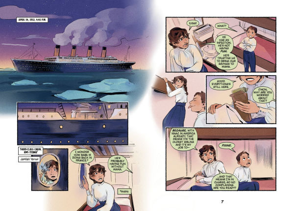 What Was Built to Be a Ship of Dreams?: The Titanic: A Who HQ Graphic Novel