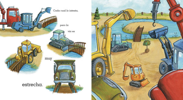 Pequeña Excavadora (Little Excavator Spanish Edition)