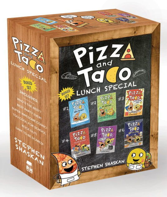 Pizza and Taco Book 英語グラフィックノーブル 英語会本8冊 Pizza and Taco Book 英語グラフィックノーブル 英語会本8冊