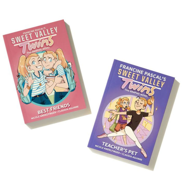 Sweet Valley Twins: Double Trouble Boxed Set: Best Friends, Teacher's Pet (A Graphic Novel Boxed Set)