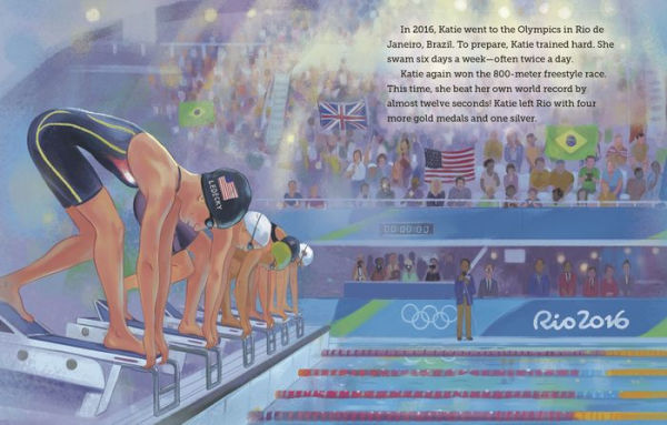 Katie Ledecky: A Little Golden Book Biography