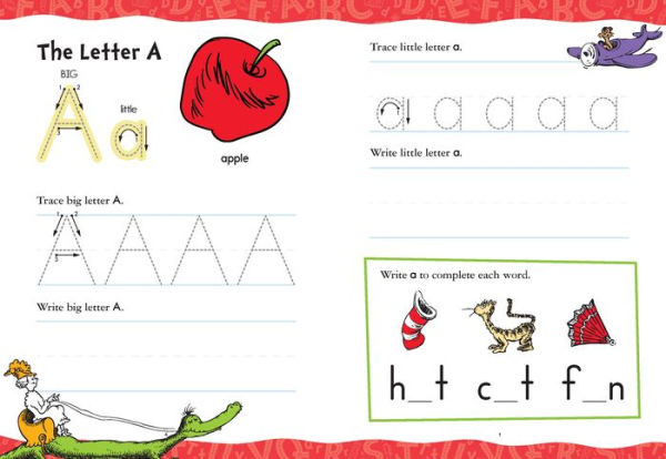 Dr. Seuss Handwriting Workbook: Tracing and Handwriting Practice for Kids Ages 4-6