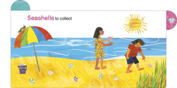 A Day at the Beach with The Very Hungry Caterpillar: A Tabbed Board Book