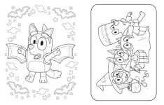 Alternative view 3 of Bluey: Hooray, It's Halloween!: A Coloring Book