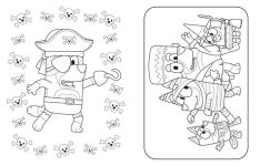 Alternative view 5 of Bluey: Hooray, It's Halloween!: A Coloring Book