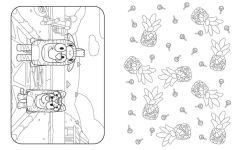Alternative view 6 of Bluey: Hooray, It's Halloween!: A Coloring Book