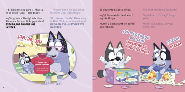 Bluey: Nadando en Navidad