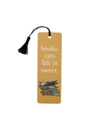 Title: Books. Cats. Life is Sweet. Bookmark, Author: Out of Print