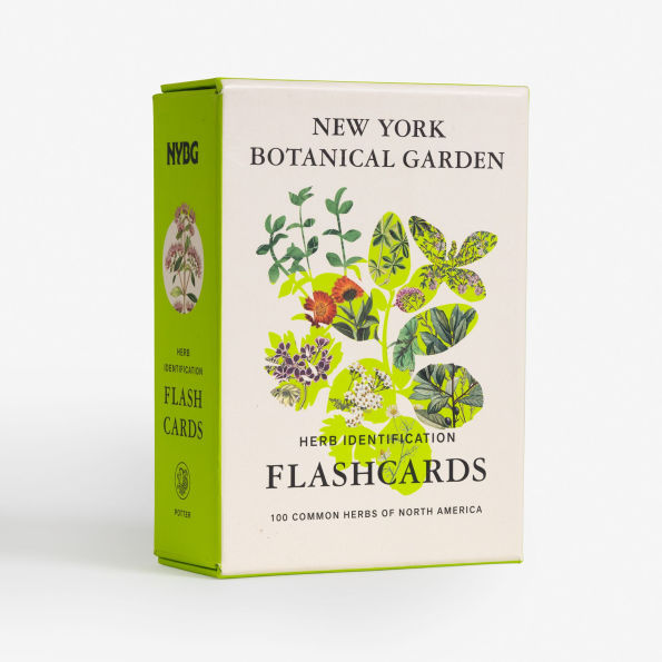 New York Botanical Garden Herb Identification Flashcards: 100 Common Herbs of North America
