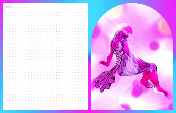 Lore Olympus Notebook: A Journal for Drawing, Coloring, Writing, and More