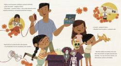 Alternative view 2 of El regalo de abuelita (Abuelita's Gift Spanish Edition): Un cuento de Día de Muertos