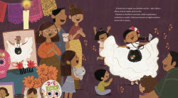 Alternative view 4 of El regalo de abuelita (Abuelita's Gift Spanish Edition): Un cuento de Día de Muertos