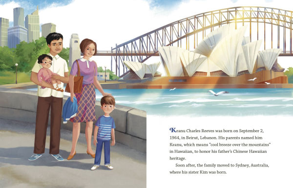 Keanu Reeves: A Little Golden Book Biography
