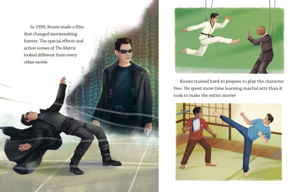Keanu Reeves: A Little Golden Book Biography