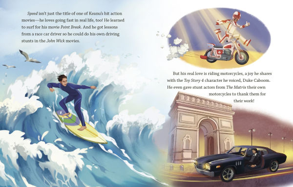 Keanu Reeves: A Little Golden Book Biography
