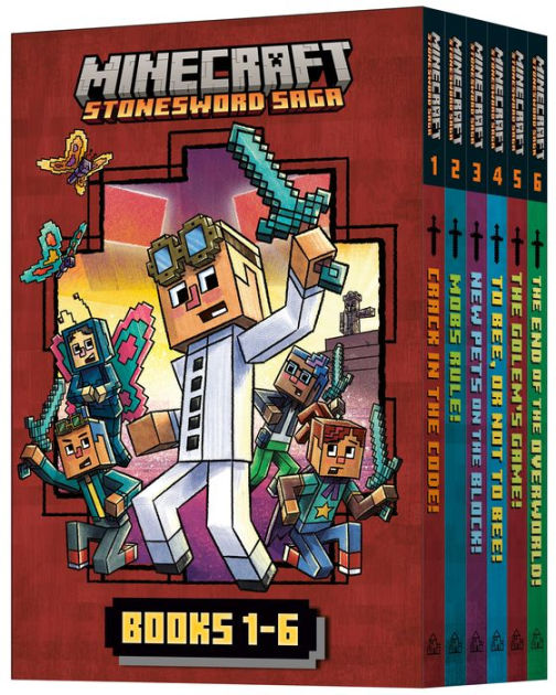 Minecraft Stonesword Saga Chapter Book Boxed Set (Minecraft