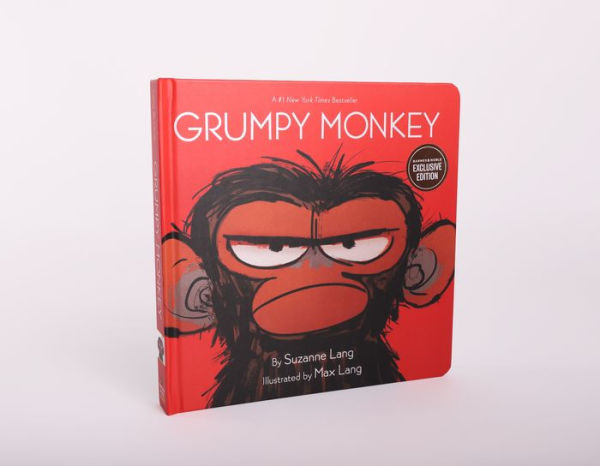 Grumpy Monkey Deluxe Board Book (B&N Exclusive Edition)