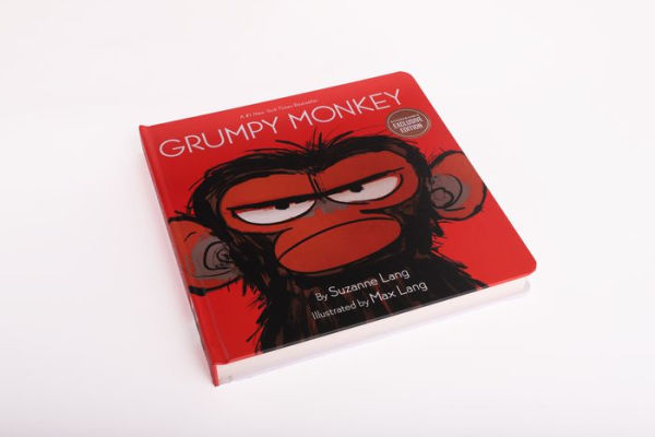 Grumpy Monkey Deluxe Board Book (B&N Exclusive Edition)
