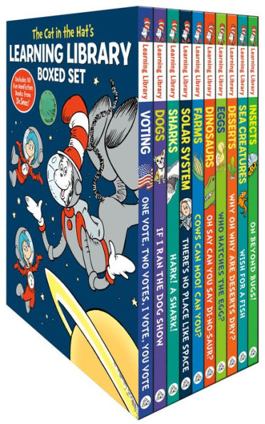 The Cat in the Hat's Learning Library Boxed Set