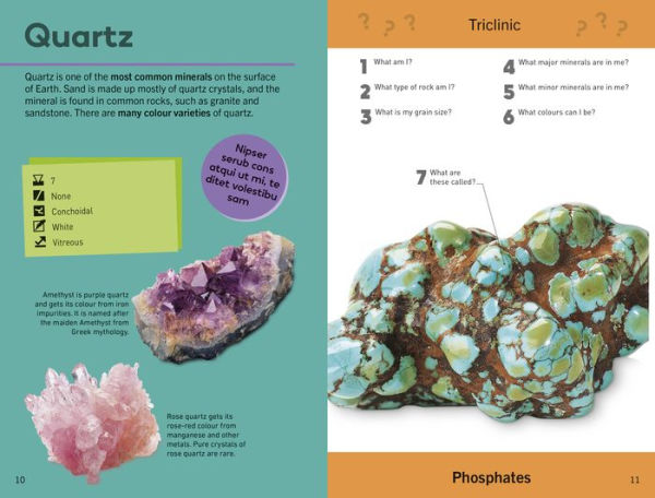 Quiz Yourself Clever! Rocks and Minerals