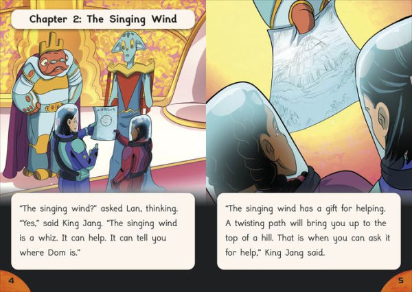 Phonic Books Mel on Mars: Decodable Books for Older Readers (CVC, Consonant Blends and Consonant Teams)