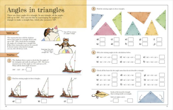 Mammoth Math Workbook: Practice Your MathsSkills with a Little Help from Some Mammoths