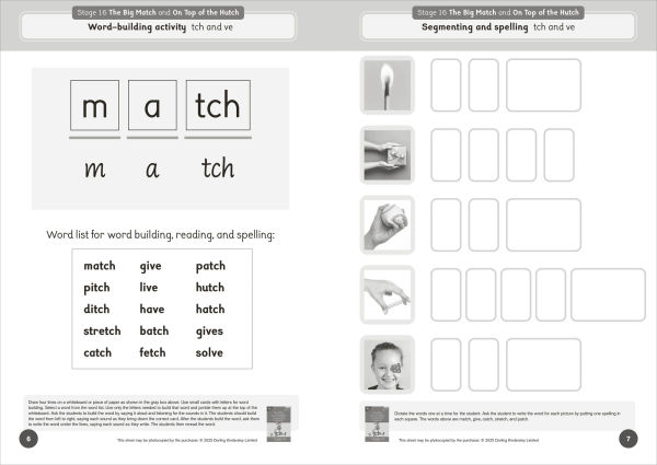 Phonic Books Dandelion Launchers Extras Stages 16-20 Reading and Writing Activities