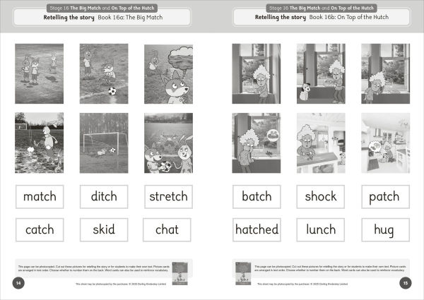 Phonic Books Dandelion Launchers Extras Stages 16-20 Reading and Writing Activities