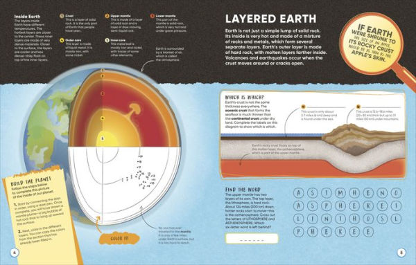 Brain Booster Volcanoes and Earthquakes: Over 100 Mind-Boggling Activities that Make Learning Easy and Fun