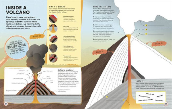 Brain Booster Volcanoes and Earthquakes