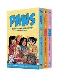 Title: PAWS: Best Friends Fur-Ever Boxed Set (Books 1-3): Gabby Gets It Together, Mindy Makes Some Space, Priya Puts Herself First (A Graphic Novel Boxed Set), Author: Nathan Fairbairn