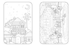 Alternative view 2 of Bluey: Happy Easter! A Puffy Sticker Coloring Book: With Over 50 Puffy Stickers