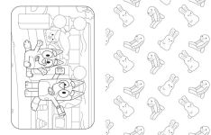 Alternative view 4 of Bluey: Happy Easter! A Puffy Sticker Coloring Book: With Over 50 Puffy Stickers