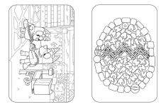 Alternative view 6 of Bluey: Happy Easter! A Puffy Sticker Coloring Book: With Over 50 Puffy Stickers