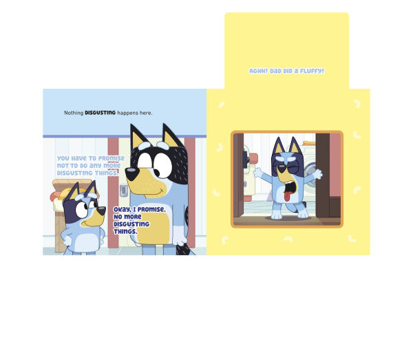 Bluey and Bingo's Book of Scary Things: A Lift-the-Flap Book
