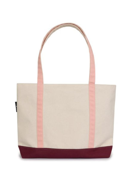 Book Bag Large Zippered Tote