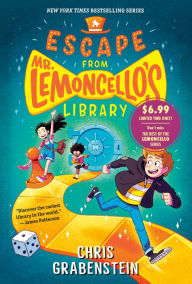 Title: Escape from Mr. Lemoncello's Library, Author: Chris Grabenstein