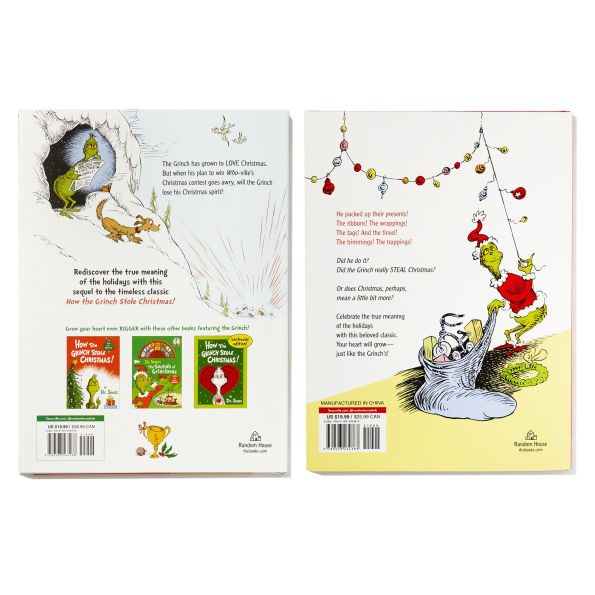 The Grinch Two-Book Boxed Set: Dr. Seuss's How the Grinch Stole Christmas! Full-Color Edition and How the Grinch Lost Christmas!