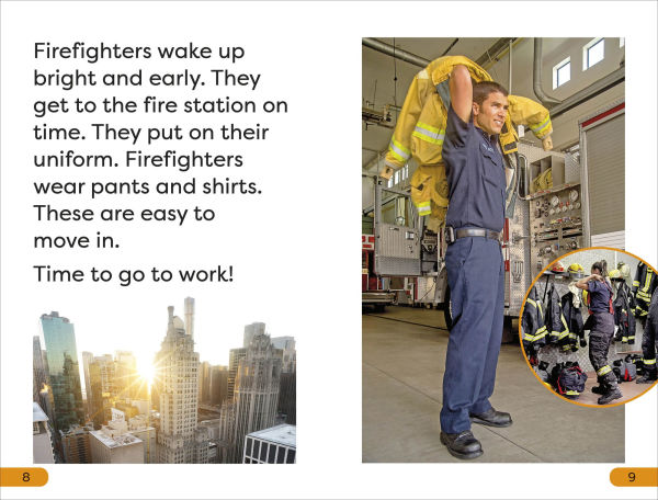 DK Super Readers Level 1 A Day in the Life of a Firefighter