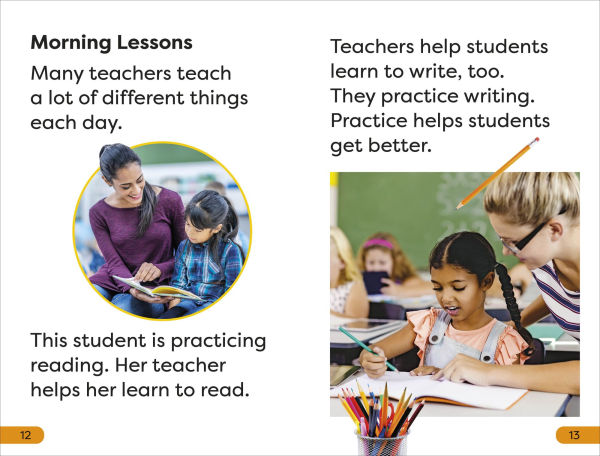 DK Super Readers Level 1 A Day in the Life of a Teacher