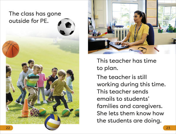 DK Super Readers Level 1 A Day in the Life of a Teacher