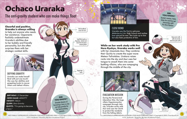 My Hero Academia Character Encyclopedia: Features More Than 100 Heroes, Villains, Students, and Teachers from the Hit TV Anime Series