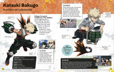 Alternative view 4 of My Hero Academia Character Encyclopedia: Features More Than 100 Heroes, Villains, Students, and Teachers from the Hit TV Anime Series